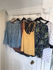 Womens X6 ladies tops Bundle size 12 / Medium M&S, Warehouse Mix Brands
