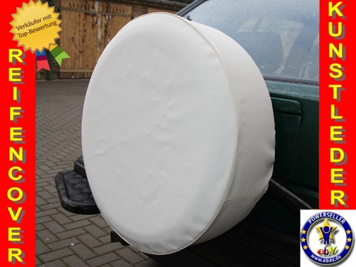 White spare wheel cover jeep - cover,