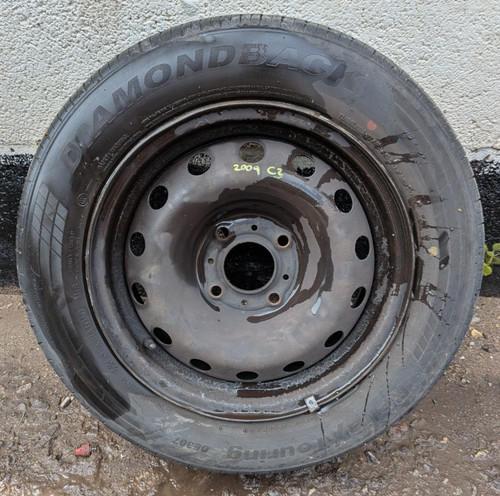 Citroen steel wheel - citroen,