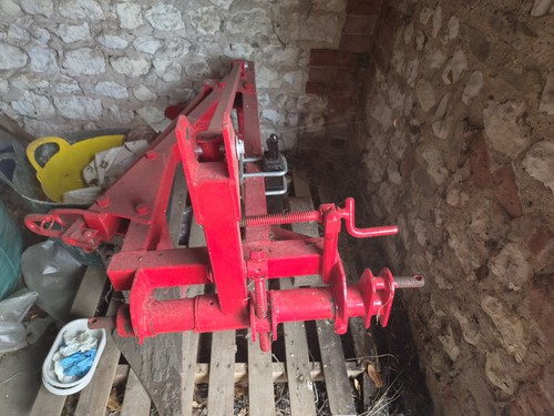 Double furrow plough - furrow,