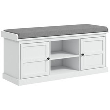 HOMCOM Shoe Storage Bench with