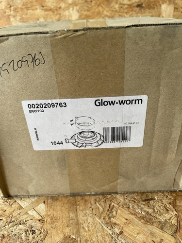 Glow worm 100mm - 60/100mm, gas