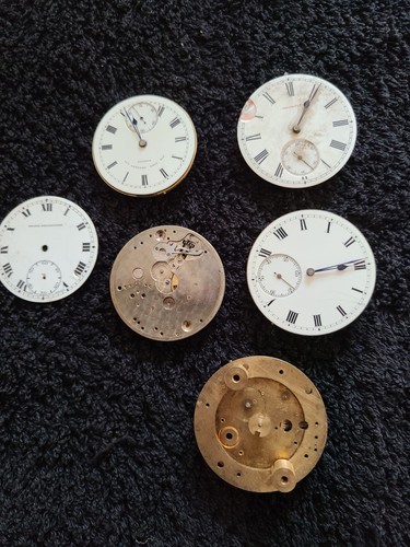 Vintage pocket watch movements - vintage,