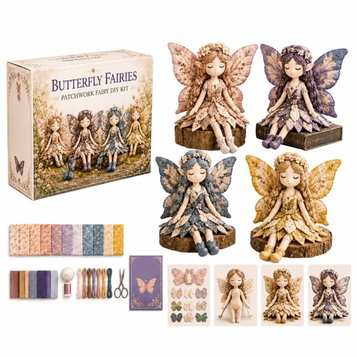 Fairy patchwork diy collection - fairy,