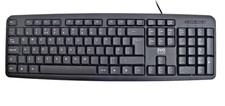 Evo Labs USB keyboard Office QWERTY UK English Black USB-A KEYBOARD KD-101LUK