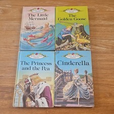 4 Vintage Ladybird Books Series 606D Well Loved Tales Green Spine Cinderella V