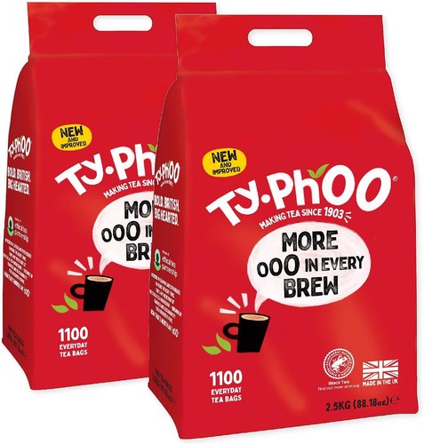 Typhoo tea 1100 black - typhoo,