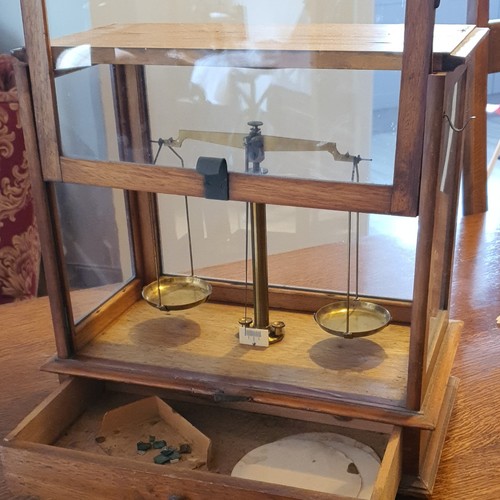 Vintage balance scales with - balance,
