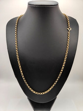 9ct YELLOW GOLD BELCHER LINK