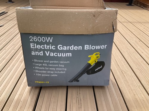 Electric garden blower and - garden,