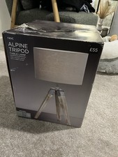 Next Alpine Grey Tripod Table Lamp