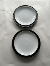 2 DENBY JET MATT SIDE PLATES