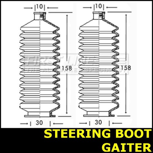 Steering boot gaiter fits - steering,