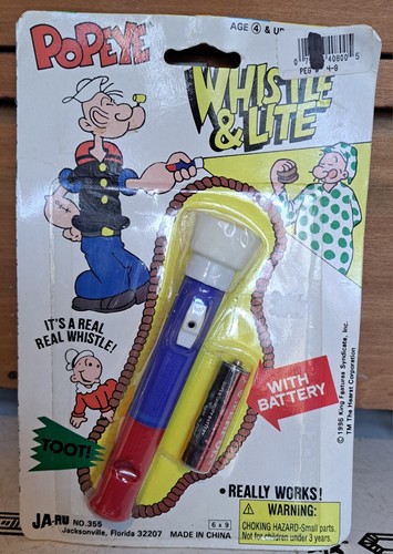 Vintage popeye whistle - vintage, lite