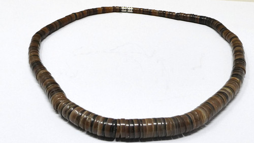 Graduated horn ring necklace - graduated,