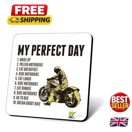 Perfect day funny motorbike - perfect,