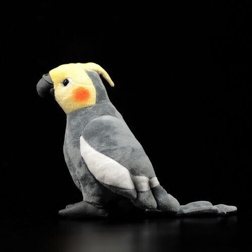 Simulation 18cm gray - gray, cockatiel