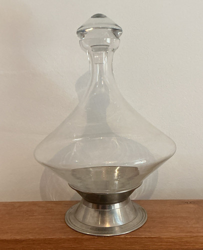 Modern clear glass - clear, decanter