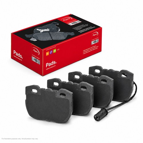 Apec front brake pads - brake, for