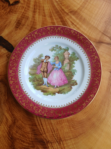 Antique limoges fragonard - limoges,