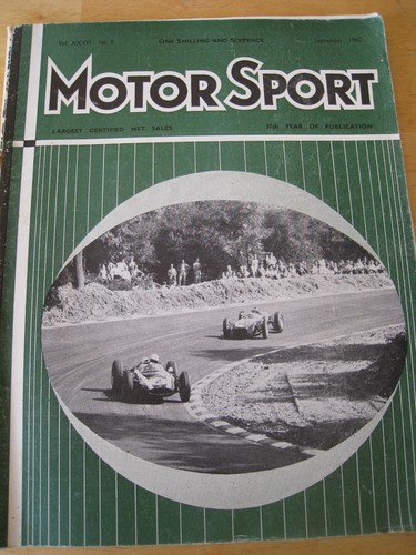 Motor sport sep 1960 - motor,
