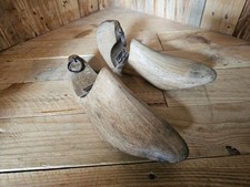 Vintage pair wooden shoe - vintage, of