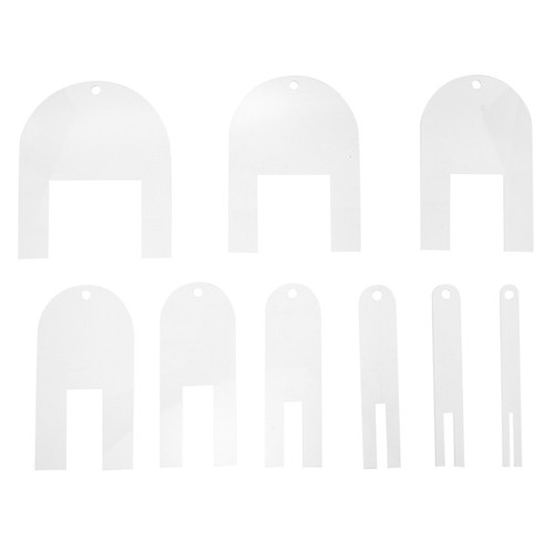 9pcs diy fabric pleater - , tool