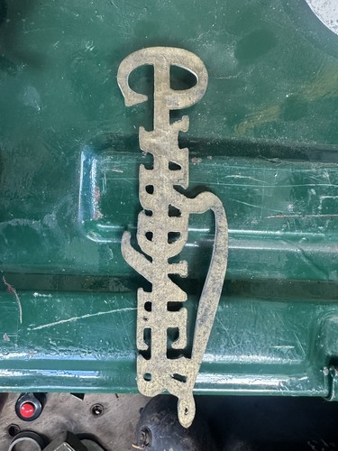 Gardner engine brass - engine, badge