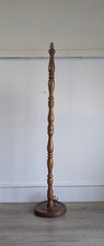 Vintage Wooden Turned Standard