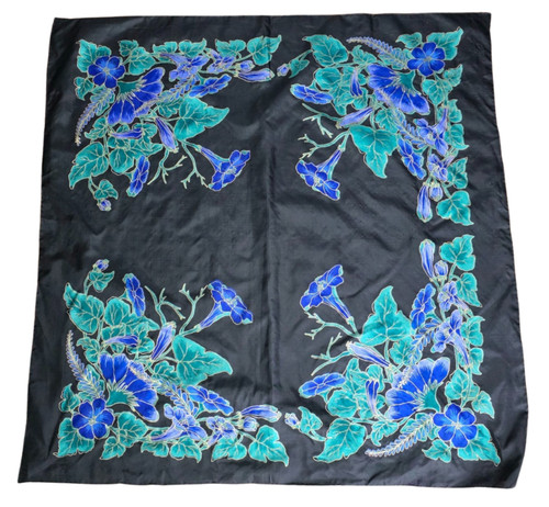Vintage thai silk scarf - vintage,