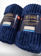 King Size Ribbed Throws