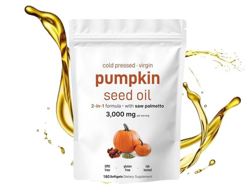 Pumpkin seed oil with saw - seed,