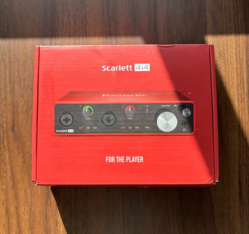 Focusrite scarlett 4i4 3rd - focusrite, [3rd