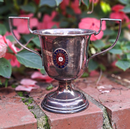 Silver plate twin handled - silver, twin-handled