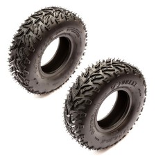 2x Tyre 14x4.10-6 Knobbly Off