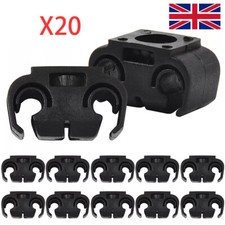 Brake Line Clips - BLACK -