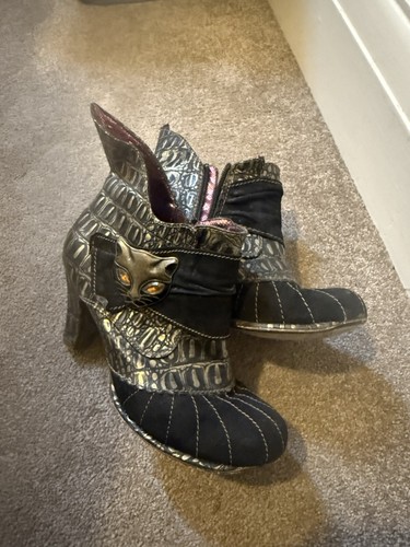 Irregular choice miaow boots - irregular,