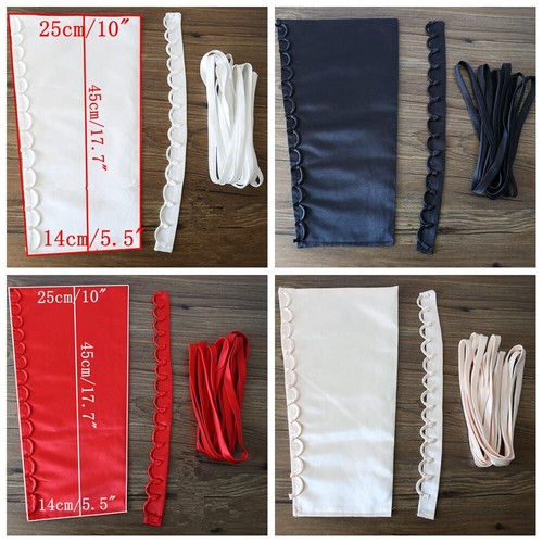 Satin corset kit - corset, zipper