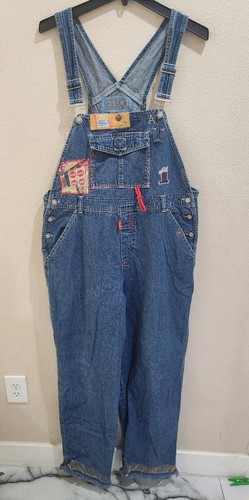 Vintage bill blass jean bib - blass,