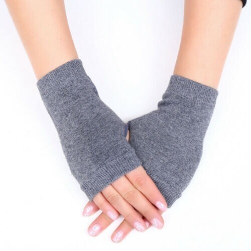 Pair mittens hand long - 1,