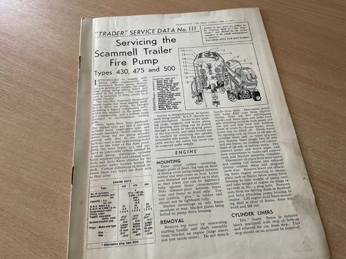 1942 scammell trailer fire - 1942,