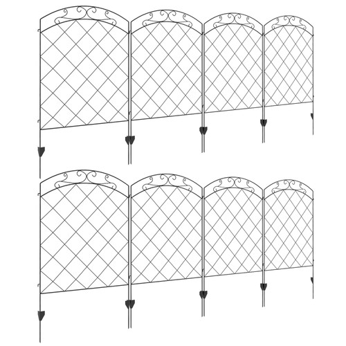 Outsunny 8pcs decorative - 8pcs,