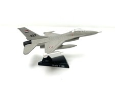 Del Prado F16 Fighting Falcon Diecast Model With Stand 1/126 Scale VTG 2000