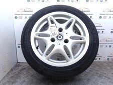 SMART Mk1 15 Inch 6 Split Spoke Rear Alloy Wheel inc Tyre 4mm 108612217AA 