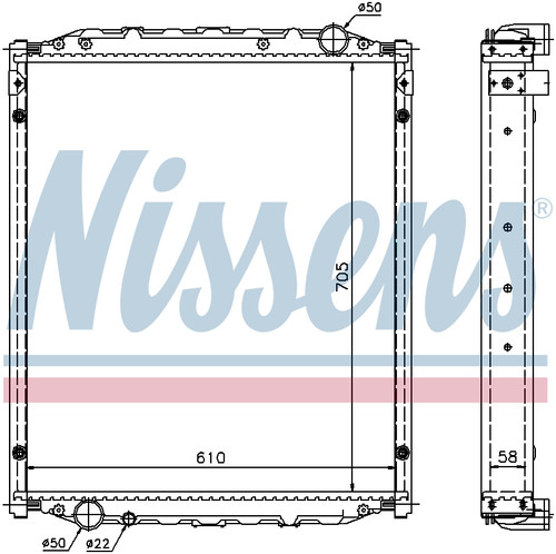 Nissens engine coolant - nissens,