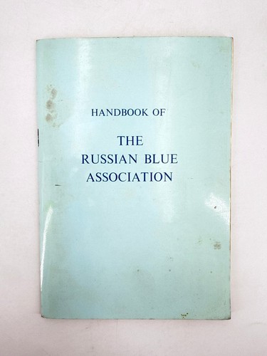 Handbook the russian blue - of,