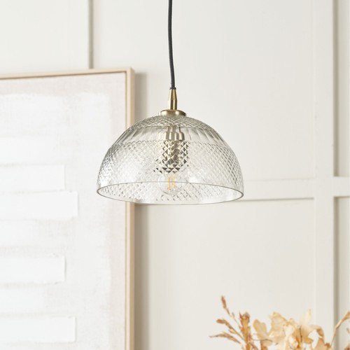 Glass dome pendant light clear - pendant,