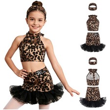 Kids Girls Latin Dance Set