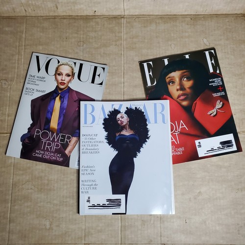 Doja cat magazine lot vogue - doja,