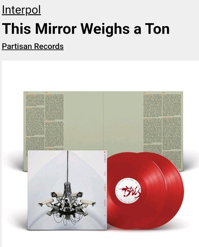 Rare interpol this mirror - interpol,